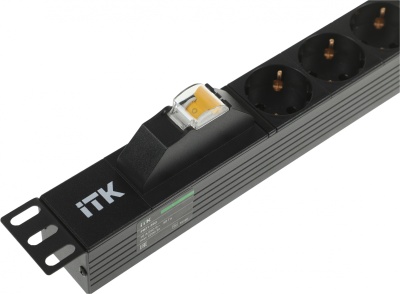 Блок распределения питания ITK PH21-6D3 гор.размещ. 6xSchuko базовые 16A C14