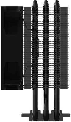 Устройство охлаждения(кулер) Zalman CNPS4X V2 Soc-AM5/AM4/1700/1851 черный 4-pin 29dB Al+Cu 150W 420gr Ret (CNPS4X BLACK V2)