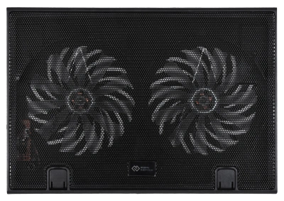 Подставка для ноутбука Digma D-NCP170-2H 17"390x270x25мм 2xUSB 2x 160ммFAN 700г черный
