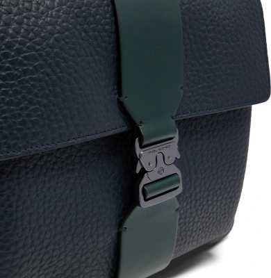 Рюкзак Piquadro Materia CA7263W151/BLUVE синий/зеленый натур.кожа