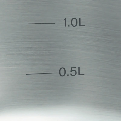 Ковш Rondell Flamme RDS-027 1л. d=14см (с крышкой) стальной