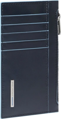 Чехол для кредитных карт Piquadro Blue Square PP6561B2R/BLU2 темно-синий натур.кожа