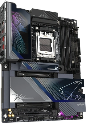 Материнская плата Gigabyte X870E A MASTER X Socket AM5 AMD X870E 4xDDR5 ATX AC`97 8ch(7.1) 1 x 10Gigabit + 1 x 5Gigabit RAID+HDMI