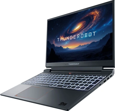 Ноутбук Thunderobot 911 X Wild Hunter G3 Pro Core i5 13420H 16Gb SSD1Tb NVIDIA GeForce RTX 5060 8Gb 15.6" IPS FHD (1920x1080) FreeDOS grey WiFi BT Cam (JT009K00KRU)