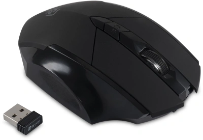 Мышь Оклик 780GW черный оптическая 3200dpi беспров. USB для ноутбука 6but (1903012)