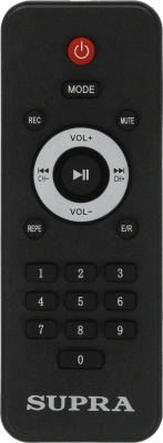 Минисистема Supra SMB-1000 черный 150Вт FM USB BT SD