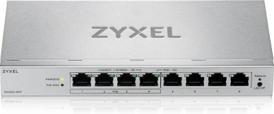 Коммутатор Zyxel GS1200-8HPV3-EU0101F (L2) 8x1Гбит/с 4PoE+ 68W управляемый