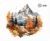 Коврик для мыши Cactus Autumn mountains 220x180x2мм (CS-MPC-P10XS) Коврик для мыши Cactus Autumn mountains 220x180x2мм (CS-MPC-P10XS)