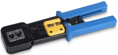 Инструмент обжимной Cabeus HT-376Z для RJ-45/RJ-12/RJ-11 черный