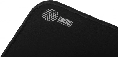 Коврик для мыши Cactus Black черный 300x250x3мм (CS-MPC-D01M)