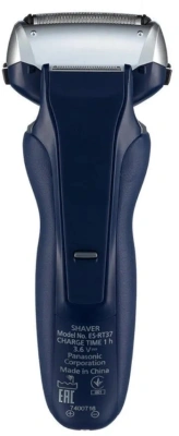 Бритва сетчатая Panasonic ES-RT37-S520 реж.эл.:3 питан.:аккум. синий/серебристый