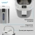 Термопот Vitek VT-TP3001 3.0л. 700Вт белый/серебристый