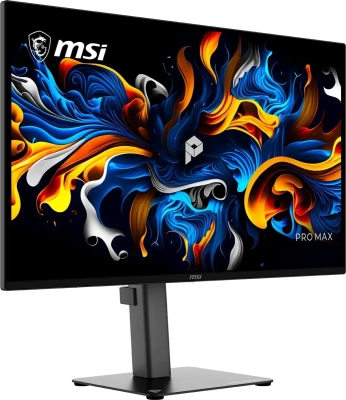 Монитор MSI 26.5" Max 271QPX14G черный QD OLED LED 16:9 HDMI M/M матовая HAS Piv 250cd 178гр/178гр 2650x1440 144Hz FreeSync Premium Pro DP WQ USB 8кг