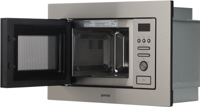 Микроволновая печь Gorenje BM201AM1X 20л. 800Вт нержавеющая сталь/черный (встраиваемая)