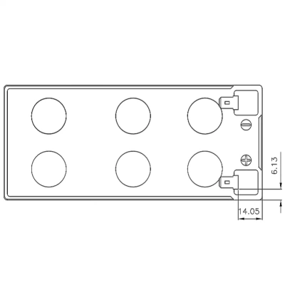 Батарея для ИБП CSB HR1234W F2 12В 9Ач