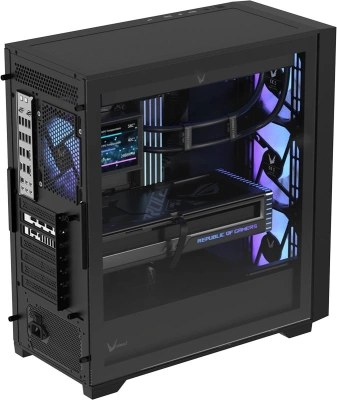Корпус Formula Air Power GX600 Plus черный без БП ATX 7x120mm 5x140mm 2xUSB3.0 audio bott PSU