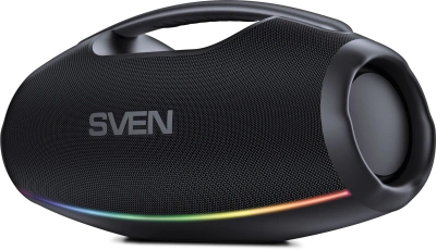 Колонка порт. Sven АС PS-990 черный 180W 2.0 BT/3.5Jack 5200mAh (без.бат) (SV-022891)
