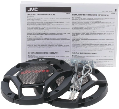 Колонки автомобильные JVC CS-DR520 260Вт 88дБ 4Ом 13см (5дюйм) (ком.:2кол.) коаксиальные двухполосные