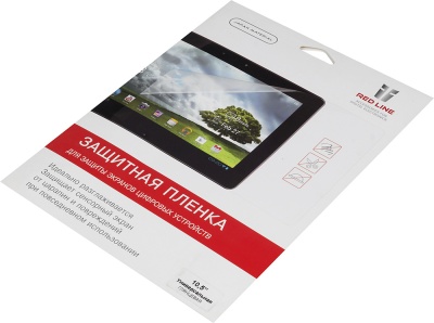 Защитная пленка для экрана глянцевая Redline универсальная 10.5" 144.05x256мм 1шт. (УТ000006663)