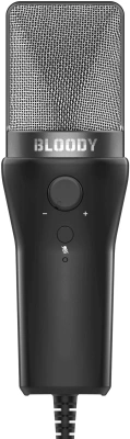 Микрофон проводной A4Tech Bloody GM20 2.3м черный