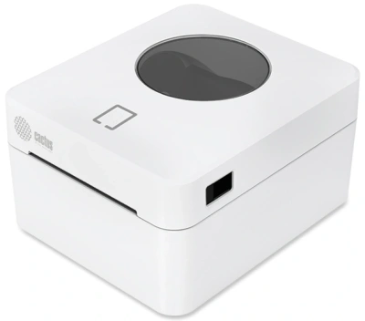 Термопринтер Cactus CS-TP-D410U-W 203dpi 160мм/с/USB для печ.этик. белый