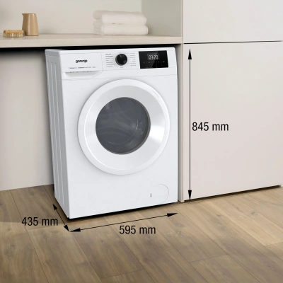 Стиральная машина Gorenje W5NGPI72SBS/C класс: A загр.фронтальная макс.:7кг белый инвертор