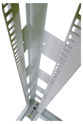 Стойка двухрамная ЦМО СТК-49.2 49U 620ммX800мм направл.под закл.гайки 400кг серый