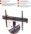 Кронштейн для телевизора Arm Media PLASMA-1 new черный 32"-90" макс.55кг настенный фиксированный