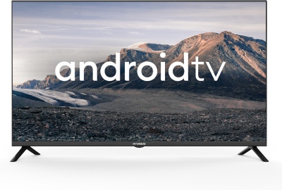 Телевизор LED Hyundai 40" H-LED40BS5002 Android TV Frameless черный FULL HD 60Hz DVB-T2 DVB-C DVB-S DVB-S2 USB WiFi Smart TV