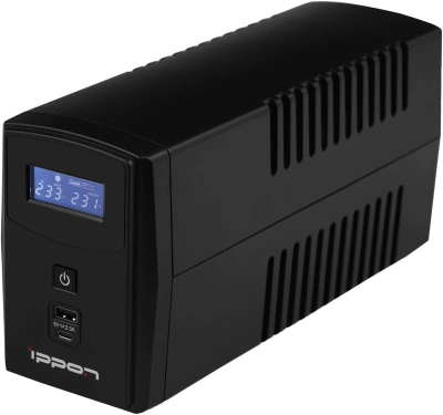 Источник бесперебойного питания Ippon Back Power Pro II Euro 650 360Вт 650ВА черный