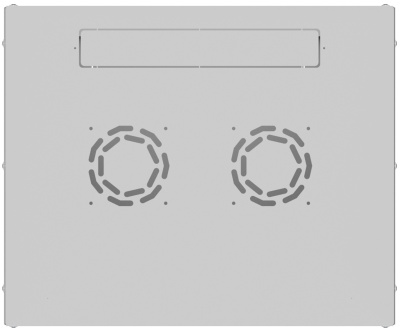 Шкаф коммутационный NTSS Lime (NTSS-WL9U5560GS) настенный 9U 550x600мм пер.дв.стекл несъемн.бок.пан. 30кг серый 520мм 15.6кг 110град. 500мм IP20 сталь