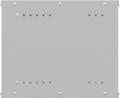 Шкаф коммутационный NTSS Lime (NTSS-WL9U5545GS) настенный 9U 550x450мм пер.дв.стекл несъемн.бок.пан. 30кг серый 370мм 12кг 110град. 500мм IP20 укомплектованный