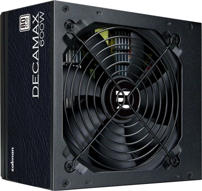 Блок питания Zalman ATX 600W ZM600-LX3 80+ white (20+4pin) APFC 120mm fan 5xSATA RTL
