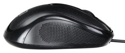 Мышь Оклик 385M черный оптическая 1600dpi USB для ноутбука 3but (1066858)