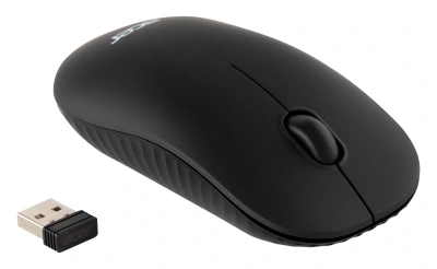 Мышь Acer OMR130 черный оптическая 1200dpi беспров. USB 3but (ZL.MCEEE.00F)
