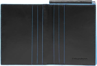 Портмоне Piquadro Blue Square PU3890B2/N черный натур.кожа