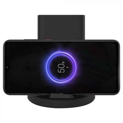 Беспроводное зар./устр. Xiaomi Mi 20W Wireless Charging Stand 20W 2A USB Type-C универсальное черный (GDS4145GL)