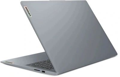 Ноутбук Lenovo IdeaPad Slim 3 15IRU8 Core i3 1315U 8Gb SSD256Gb Intel UHD Graphics 15.6" TN FHD (1920x1080) без ОС grey WiFi BT Cam (82X700BVPS)