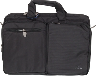Сумка для ноутбука 16" Riva 8530 черный полиэстер (8530 BLACK)