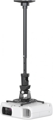 Кронштейн для проектора Cactus CS-VM-PR01L-BK черный макс.10кг потолочный поворот и наклон