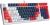 Клавиатура A4Tech S98 Sports механическая синий/белый USB for gamer LED (S98 SPORTS NAVY BLMS RED PLUS) кабель 1.8м