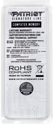 Память DDR5 32GB 4800MHz Patriot PSD532G48002S RTL PC5-38400 CL40 SO-DIMM 262-pin 1.1В dual rank Ret