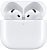 Гарнитура вкладыши Apple AirPods 4 A3050,A3053,A3058 белый беспроводные bluetooth в ушной раковине (MXP63ZA/A)