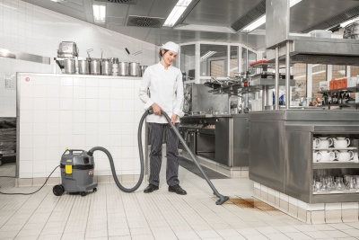 Строительный пылесос Karcher NT 22/1 Ap Te 1300Вт (уборка: сухая/влажная/сбор воды) серый