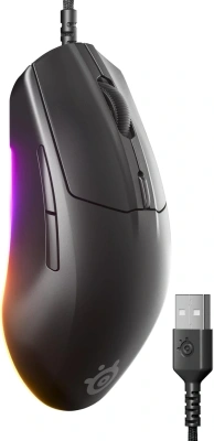 Мышь Steelseries Rival 3 Gen 2 черный оптическая 8500dpi USB 5but (62515)