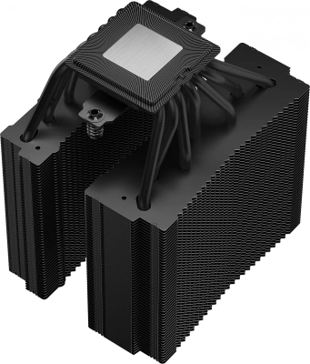 Устройство охлаждения(кулер) Deepcool Assassin IV VC Vision Soc-AM5/AM4/1200/2066/1700/1851 черный 4-pin 22.6-29.3dB Al+Cu LCD 300W 1780gr Ret (R-ASN4-BKNVMD-G)