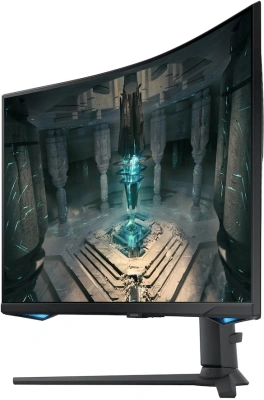 Монитор Samsung 31.5" Odyssey G6 S32BG650EUXEN черный VA LED 16:9 HDMI полуматовая HAS Piv 2500:1 350cd 178гр/178гр 2560x1440 240Hz FreeSync Premium Pro DP 2K USB 7.4кг
