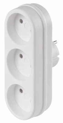 Сетевой разветвитель Buro BU-PS3-W (3 розетки) белый (пакет ПЭ)