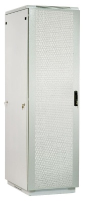 Шкаф коммутационный ЦМО (ШТК-М-42.6.8-4ААА) напольный 42U 600x800мм пер.дв.перфор. задн.дв.стал.лист 2 бок.пан. направл.под закл.гайки 1010кг серый 655мм 108.6кг 180град. 2030мм