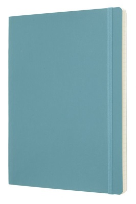 Блокнот Moleskine CLASSIC SOFT QP621B35 XLarge 190х250мм 192стр. линейка мягкая обложка голубой